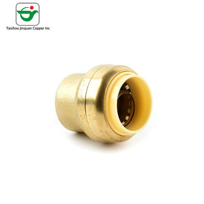 AB1953 Approved 3/4&quot; Push Fit End Cap For Copper Pipe