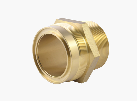 Non Fading OEM Brass Machining Parts Pollution Free