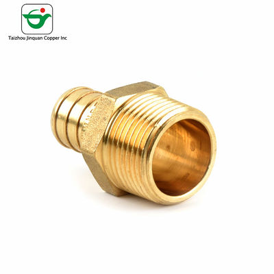 Pex Pipe 1''X1&quot; Male MNPT Adapter Brass Pipe Fitting